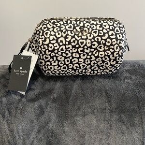 Kate Spade makeup pouf